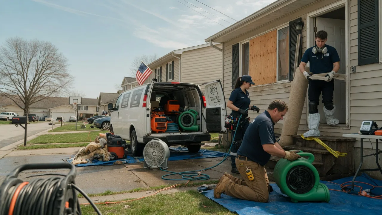 Water Damage Restoration in Perrinton, MI near me